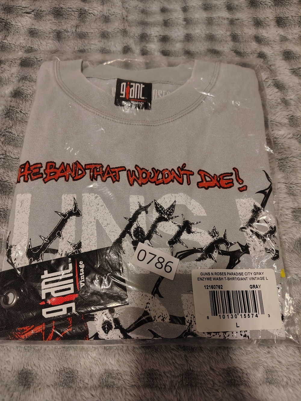 Vintage Guns N' Roses Gray Short Sleeve Graphic Tee